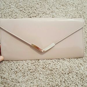 Aldo nude clutch